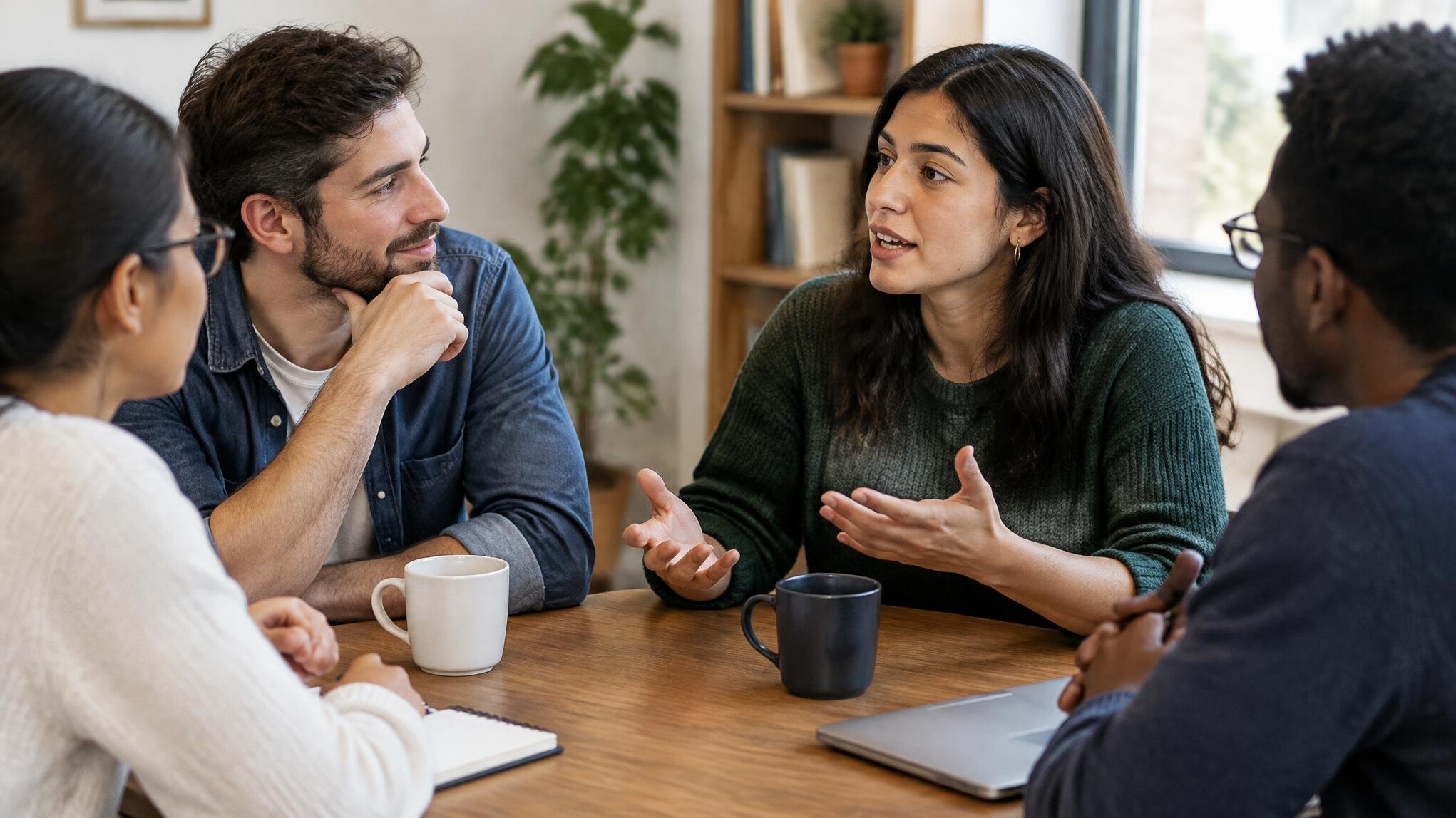 people having honest conversation